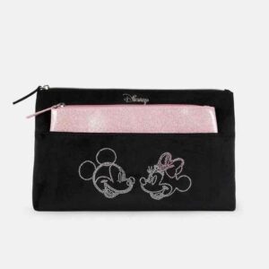 0049d6ca-feaa-4d94-a832-c7f6a06852de.jpg Косметичка-клатч «Disney/ Mickey» Primark з зовнішньою кишенею велюрова набір 2 шт