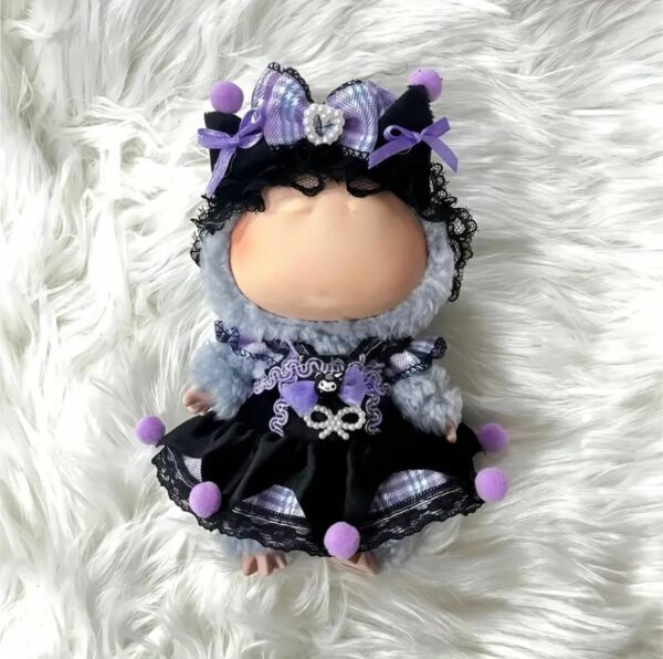 Одяг для Лабубу/ Labubu "Kuromi"