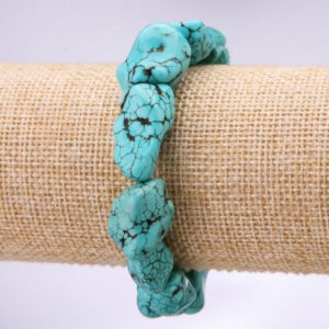 00a663cc-2167-4e20-a187-9fd6736a2f86.jpg Браслет натур. Бірюза зелена галтівка 15*20 мм стрейч