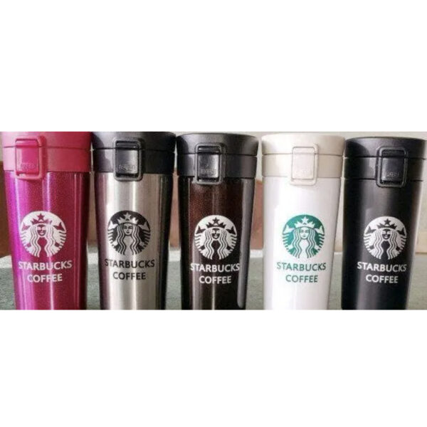 Термочашка "Starbucks" сталева, 380 мл