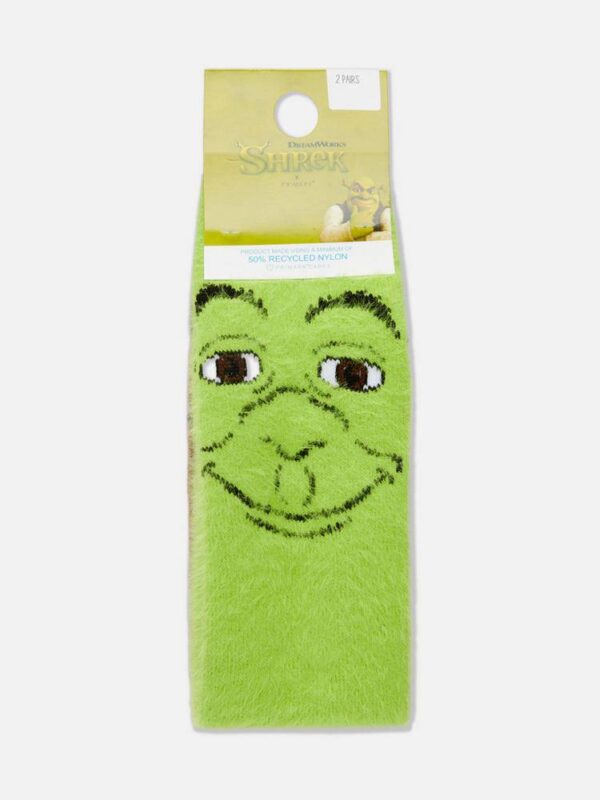 037e83b9-fb42-4730-b26d-6dc1b99eb7d6.jpg Шкарпетки домашні пухнасті Slouch cosy "Shreck/ Шрек" Primark р. 37-42