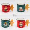 Чашка керамічна Новорічна "Чарівне різдво" 320 мл