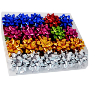 Бант подарунковий 7,5 см мікс 1 шт