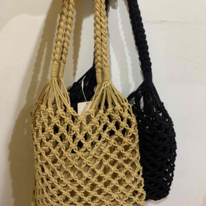 06f6fa56-e802-4b9f-a7eb-9a37dc726bfa.jpg Сумка-авоська плетена Primark беж/чорна