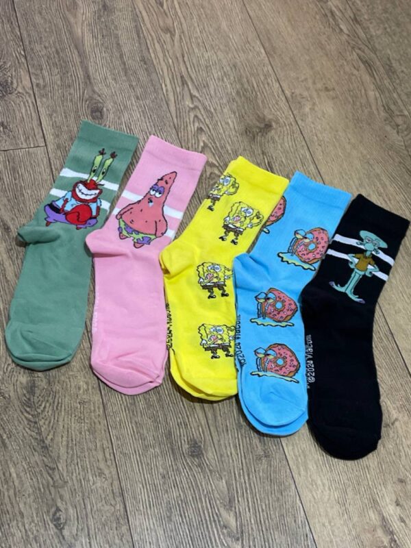 Шкарпетки чоловічі високі «Sponge Bob» Primark