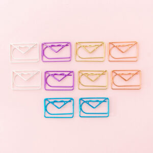 094b726a-b56e-4de1-a412-bbac8fe1bfae.jpg Скріпки канцелярські креативні, конверт, 10 шт