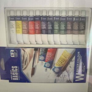 094f2482-bef2-4508-92d1-3296281cfb4b.jpg Фарби акварельні в тюбиках JO "Basics" 12 шт (по 12 мл)