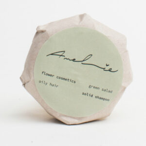 Твердий шампунь для жирного волосся "Green Salad" Ameli 50 г