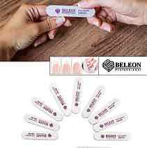 Пилочка для нігтів 320/320 Beleon mini однотонна