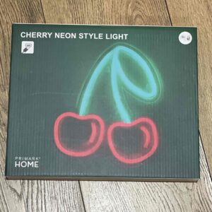 Нічник неоновий "Cherry/Вишні" (батарейки)