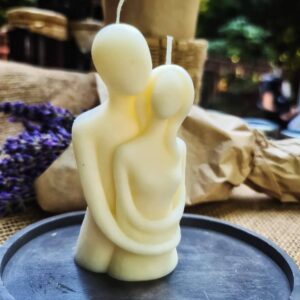 0e962997-55a8-4f83-81ae-d1b799b7085e.jpg Свічка ароматична Solodka "Пара" (бджолиний віск) 2 гнота