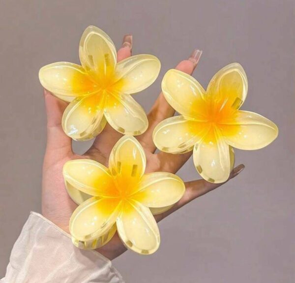 0ea92664-c248-4c53-9e0b-c830cf330c0d.jpg Заколка-краб для волосся «Тропічна квітка» L (7-8 см) мікс кольорів 1 шт