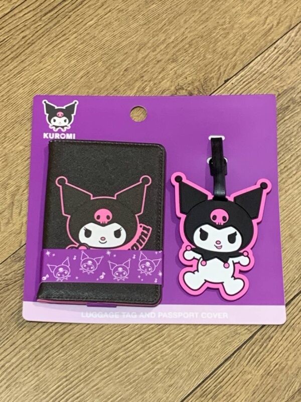 Обкладинка на паспорт "Kuromi" Primark + бірка для валізи