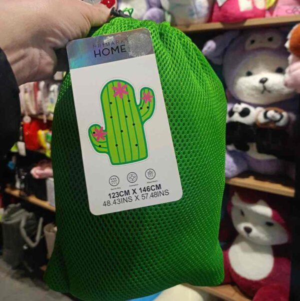 Рушник/покривало для пляжу «Кактус» Primark в чохлі