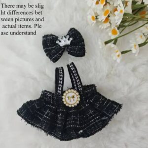 Одяг для Лабубу/ Labubu сарафан/ бант чорний