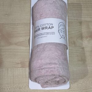 1424e346-7724-4e8a-a47c-6a57735bcf5d.jpg Тюрбан для сушки волосся Primark котоновий рожевий