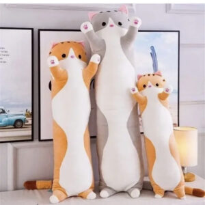 М'яка Іграшка-Батон "Кіт" 130 см подушка-обнімашка