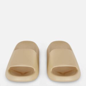 Шльопанці жіночі резинові Primark товста підошва беж