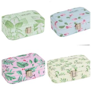 Скринька для прикрас з екошкіри "Квіткова колекція" (15*11,5*5см)