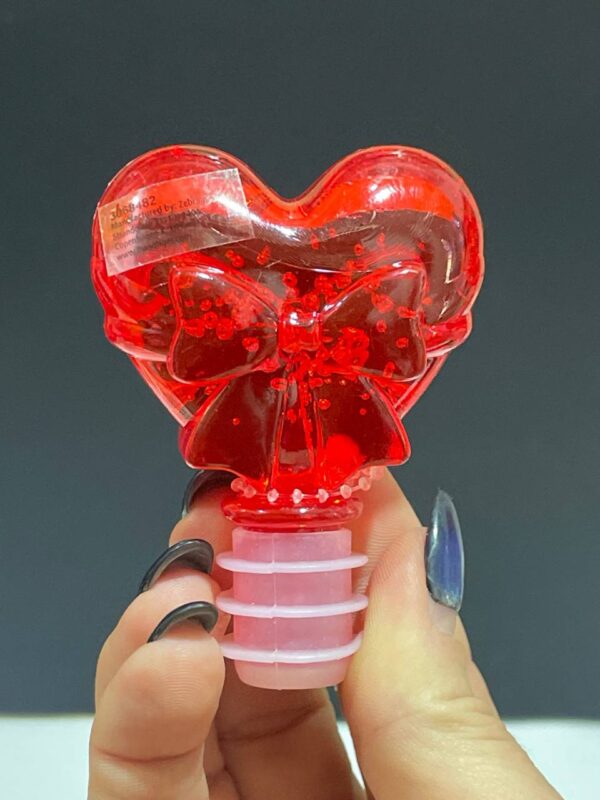 Пробка для пляшки "Серце" Tiger червона