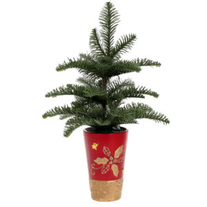 1728ac9e-cfe6-43f0-8b94-4d0f79d0ef11.jpg Новорічний декор "Ялинка Натюрель" офісна у горщику 40 см