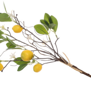 Штучна гілка "Лимон" 47 см