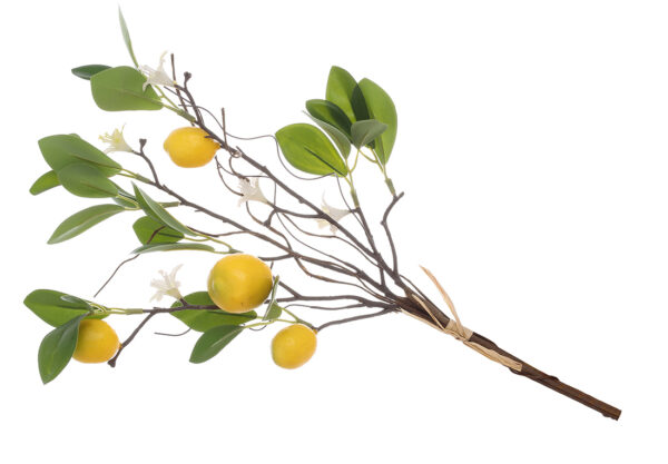 Штучна гілка "Лимон" 47 см