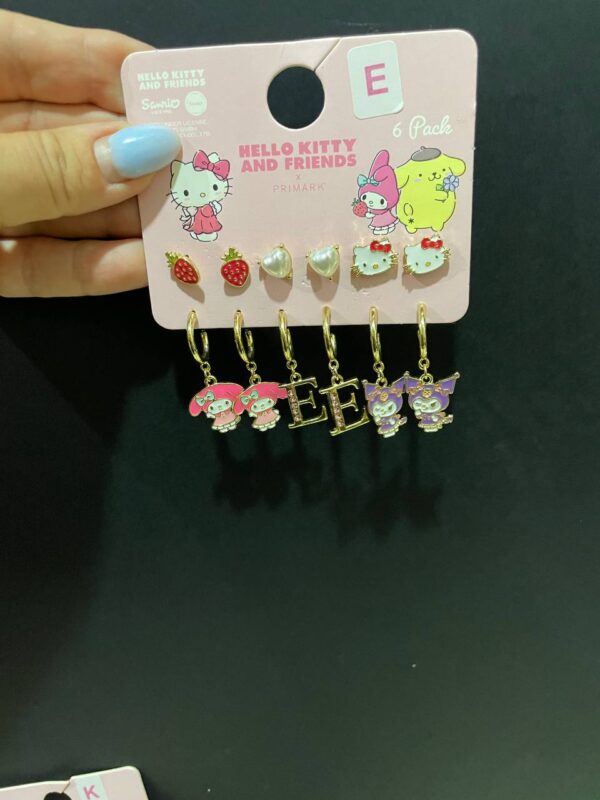 Набір дитячих сережок "Hello Kitty & Friends" Primark