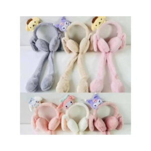 Навушники з рухливими вушками "Kuromi/Hello Kitty/ Melody" з підсвіткою