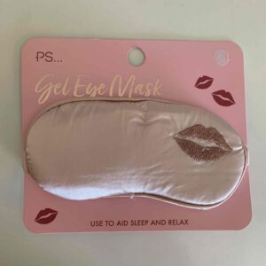 1b06f27f-7e86-463d-8932-131e2f8d2752.jpg Маска для сну Primark з гелевою вкладкою атласна рожева