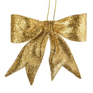 1bde6664-6623-45c2-9194-1030f54d857a.jpg Бант декоративний 11 см блискучий золотий