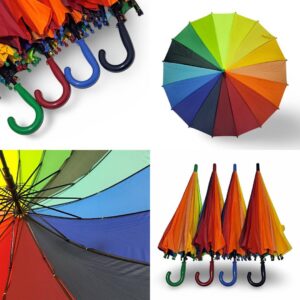 1bedf71e-0b03-4a28-8215-134a1e1b5451.jpg Парасоля-трость дитяча (для школяра) піватомат Susino "Веселка" 85 см /16 спиць