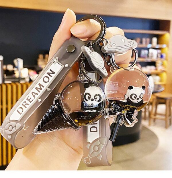 Брелок з рідиною "Панда"