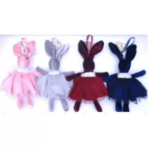 1d7928a6-791c-433c-ac04-e4f121f8732d.png Брелок "Зайчик" оксамитовий зі стразами 22 см