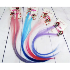 1da31da7-ecbd-49f9-916b-8e91ee0b5a49.png Пасмо волосся на заколці LOL мікс кольорів 2 шт