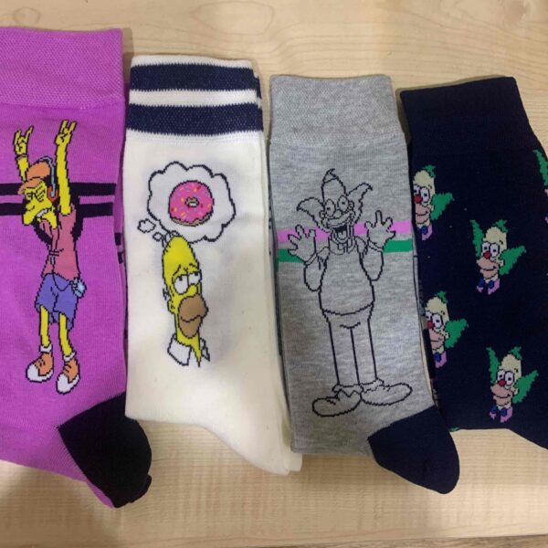 Шкарпетки чоловічі високі «Сімпсони» Primark