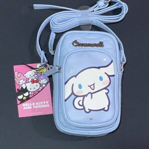 Сумочка для телефону/гаманець 2 в 1 "Hello Kitty/Cinnamoroll" Primark блакитна