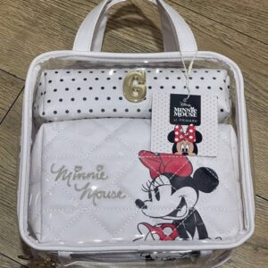 1fc5efdc-3b93-4c39-abd0-48eb3008a3f9.jpg Набір косметичок Primark прозора-біла "Disney/ Minnie" 3 в 1