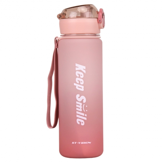 2116eec6-87e1-4d09-9f0d-959b00d15f31.jpg Пляшка для води "Keep smile" спортивна 590 мл