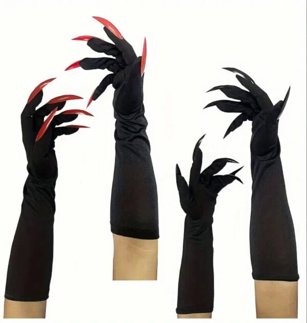 22ccfd4c-3824-45c1-9fd6-8fbf1ef59799.jpg Рукавички на Хелловін з кігтями 1 пара