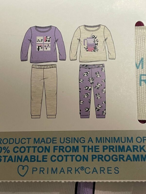 Піжама дитяча Primark "Панда" котон 1 шт