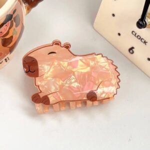 Заколка-краб для волосся "Капібара"