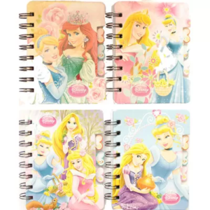 Блокнот 14*9.5 "Принцеси", на спіралі, у лінійку