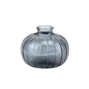 Ваза скляна "Річі" 9 см мікс кольорів