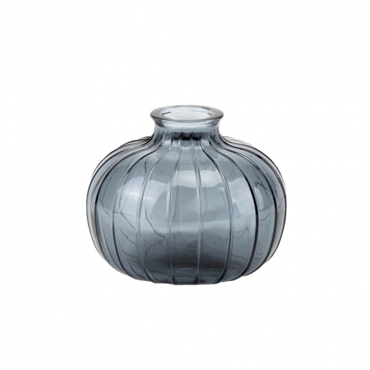 Ваза скляна "Річі" 9 см мікс кольорів