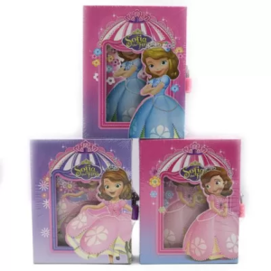 Блокнот 13*16 "Принцеса Софія" в коробці на замку, 50 арк