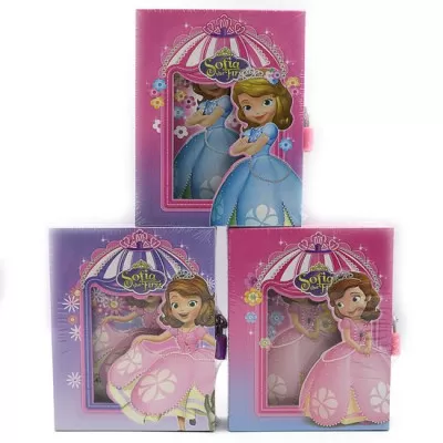 Блокнот 13*16 "Принцеса Софія" в коробці на замку, 50 арк