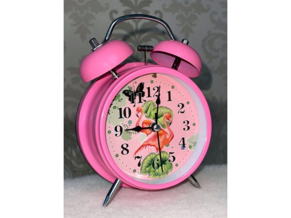 27ee467d-fbf7-406e-9572-cf0b5e5032f8.jpg Годинник/ Будильник класичниий ретро "Фламінго"