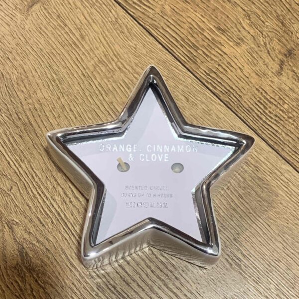 Ароматична свічка Primark "Зірка" в кераміці 2 фітіля 110g (8 годин)