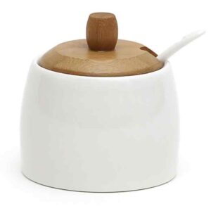 29ffc11e-d07e-4962-875a-0cfe11876d88.jpg Цукорниця Naturel з ложкою та бамбуковою кришкою 275 мл